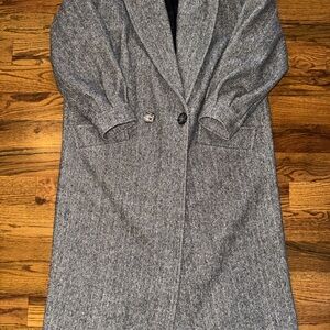Vintage Herringbone Coat